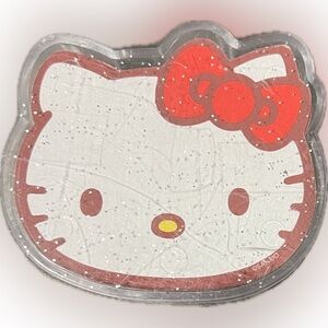 🍄Sealed Sanrio Hello Kitty Red Bow Deck Of Cards Clear Plastic Case Novelty